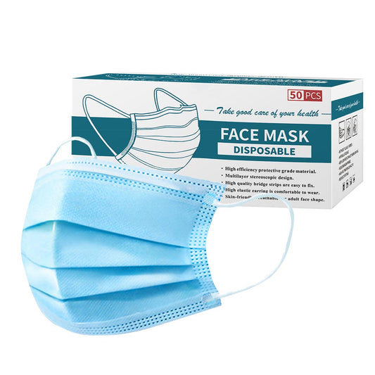 60 Pcs Anti Dust Filter Disposable Protective Sanitary Face Mask