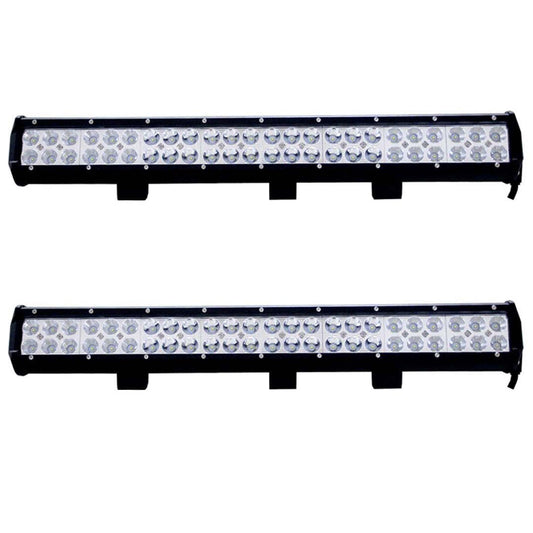 2X 23inch 144W Cree Led Light Bar Spot Flood Light 4x4 Offroad Work Ute Atv 12v 24v