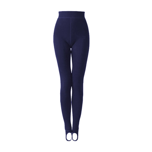 Warm Winter Thick High Waist Slim Skinny Women Leggings Stretchy Pants Blue