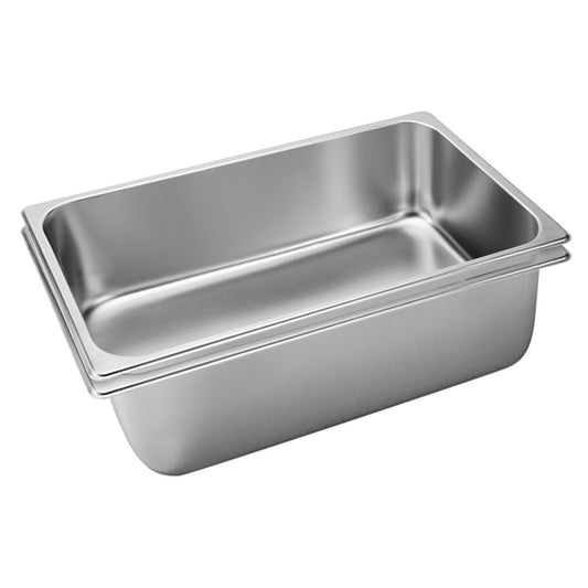 SOGA 2X Gastronorm GN Pan Full Size 1/1 GN Pan 20cm Deep Stainless Steel Tray