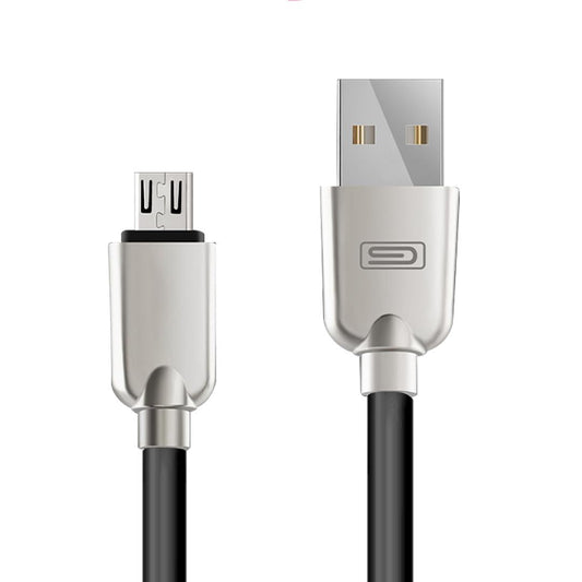 Android 1.5M Lightning Micro USB Data Sync Charger Cable Cord Samsung Black