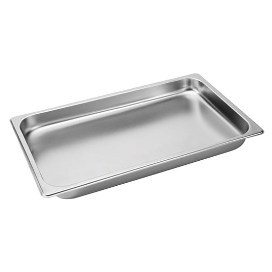 SOGA Gastronorm GN Pan Full Size 1/1 GN Pan 4cm Deep Stainless Steel Tray