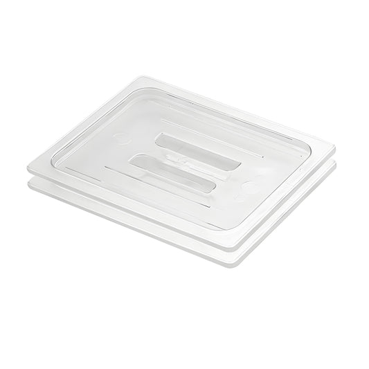 SOGA Clear Gastronorm 1/2 GN Lid Food Tray Top Cover Bundle of 2