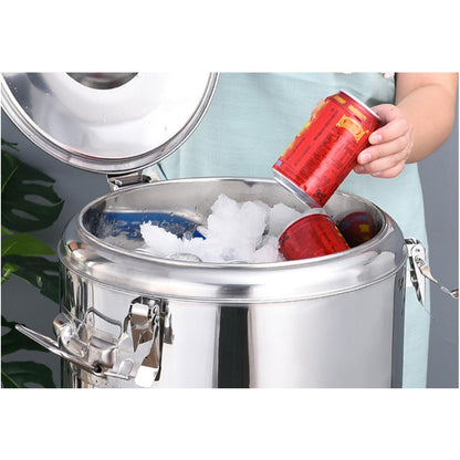 SOGA 2X 22L Stainless Steel Insulated Stock Pot Hot & Cold Beverage Container