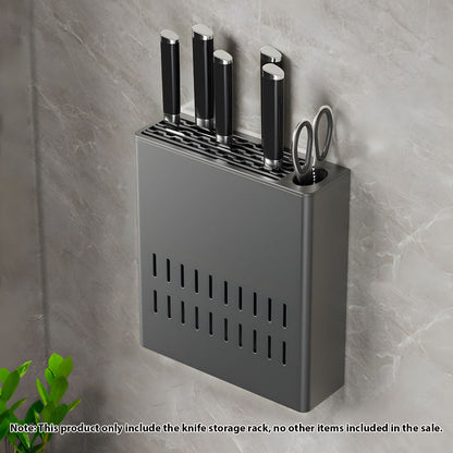 SOGA Wall Mounted Kitchen Knife Storage Rack Space-Saving Organiser