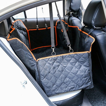 SOGA Oxford Cloth Waterproof Dog Car Cover Back Seat Protector Hammock Pet Mat Black