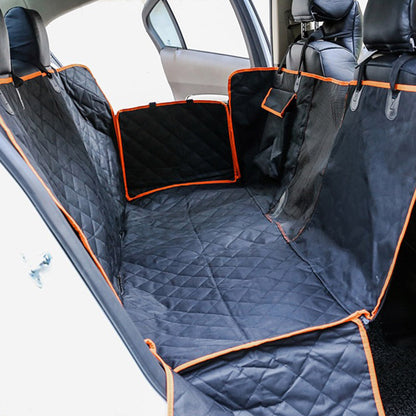 SOGA Oxford Cloth Waterproof Dog Car Cover Back Seat Protector Hammock Pet Mat Black