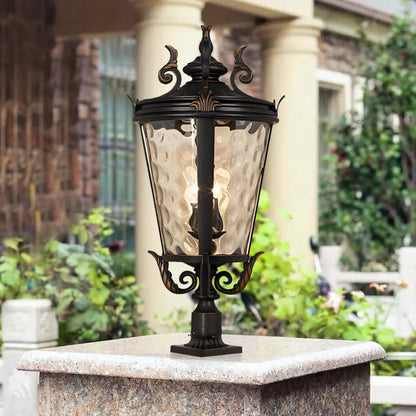 Vintage Lantern 2X 71.2cm Wall Lamp Modern Aluminum & Glass Wall Light Classic Outdoor Sconce Decorative Exterior Lighting