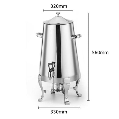 SOGA Stainless Steel 13L Juicer Water Milk Coffee Pump Beverage Drinking Utensils