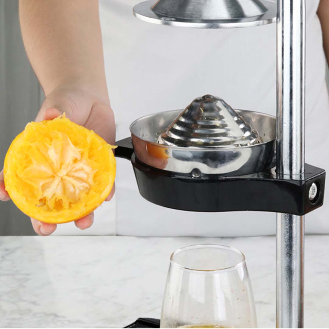 SOGA Commercial Stainless Steel Manual Juicer Hand Press Juice Extractor Squeezer Orange