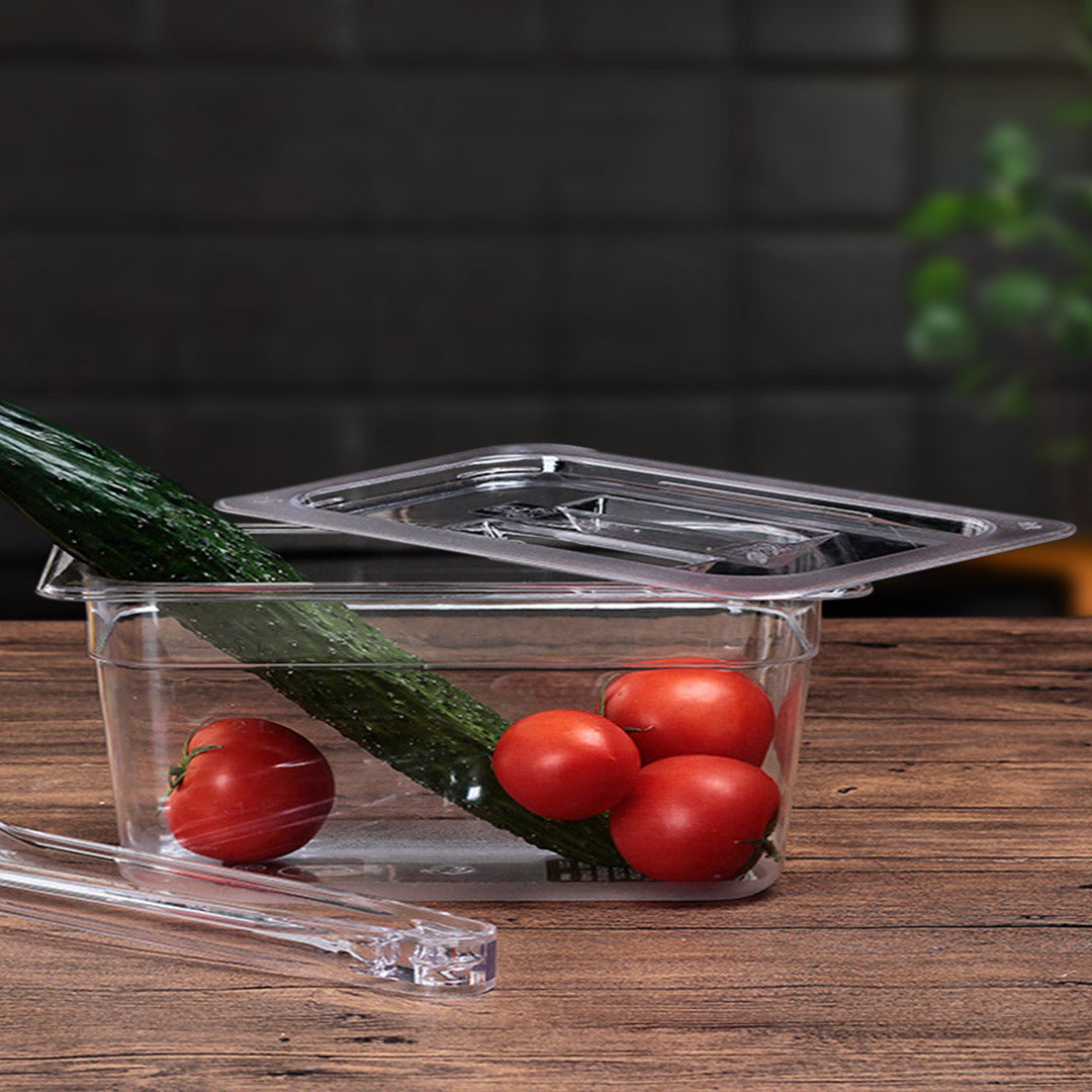 SOGA Clear Gastronorm 1/3 GN Lid Food Tray Top Cover