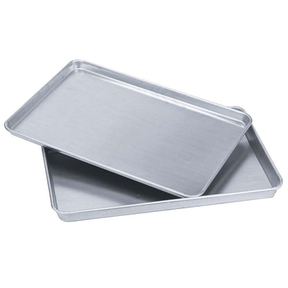 SOGA Aluminium Oven Baking Pan Cooking Tray for Baker Gastronorm 60*40*5cm