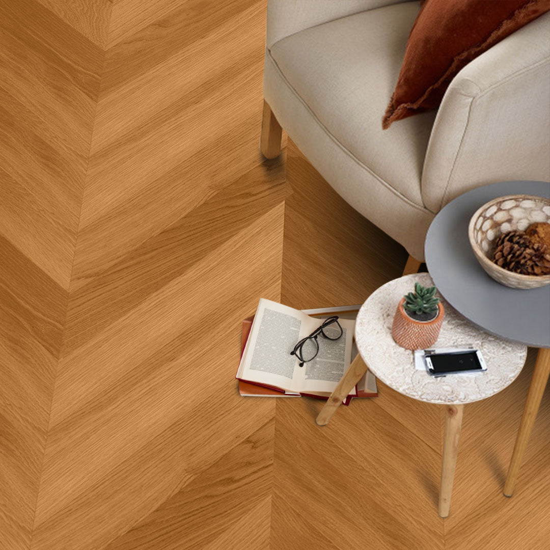 Timbo 200 sqm Solid Flank Premium Wood Oak Chevron and Herringbone Parquet Floorboard Flooring