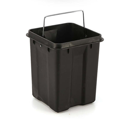 SOGA 4X 12L Foot Pedal Stainless Steel Rubbish Recycling Garbage Waste Trash Bin Square Green