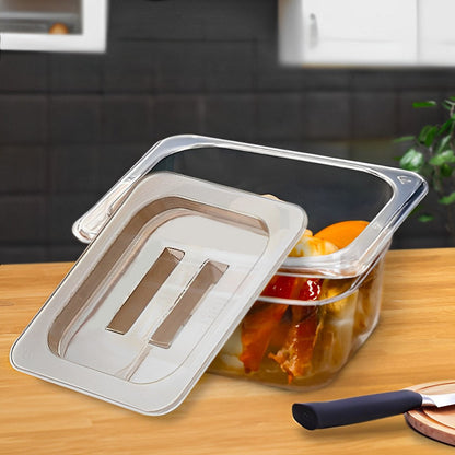 SOGA Clear Gastronorm 1/6 GN Lid Food Tray Top Cover