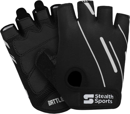 Sports Weight Lifting Gloves Half Finger Workout Gloves Men Women Anti-Slip Padded Palm Gym Gloves Exercise Gloves Cycling Fitness Weightlifting Strength Training