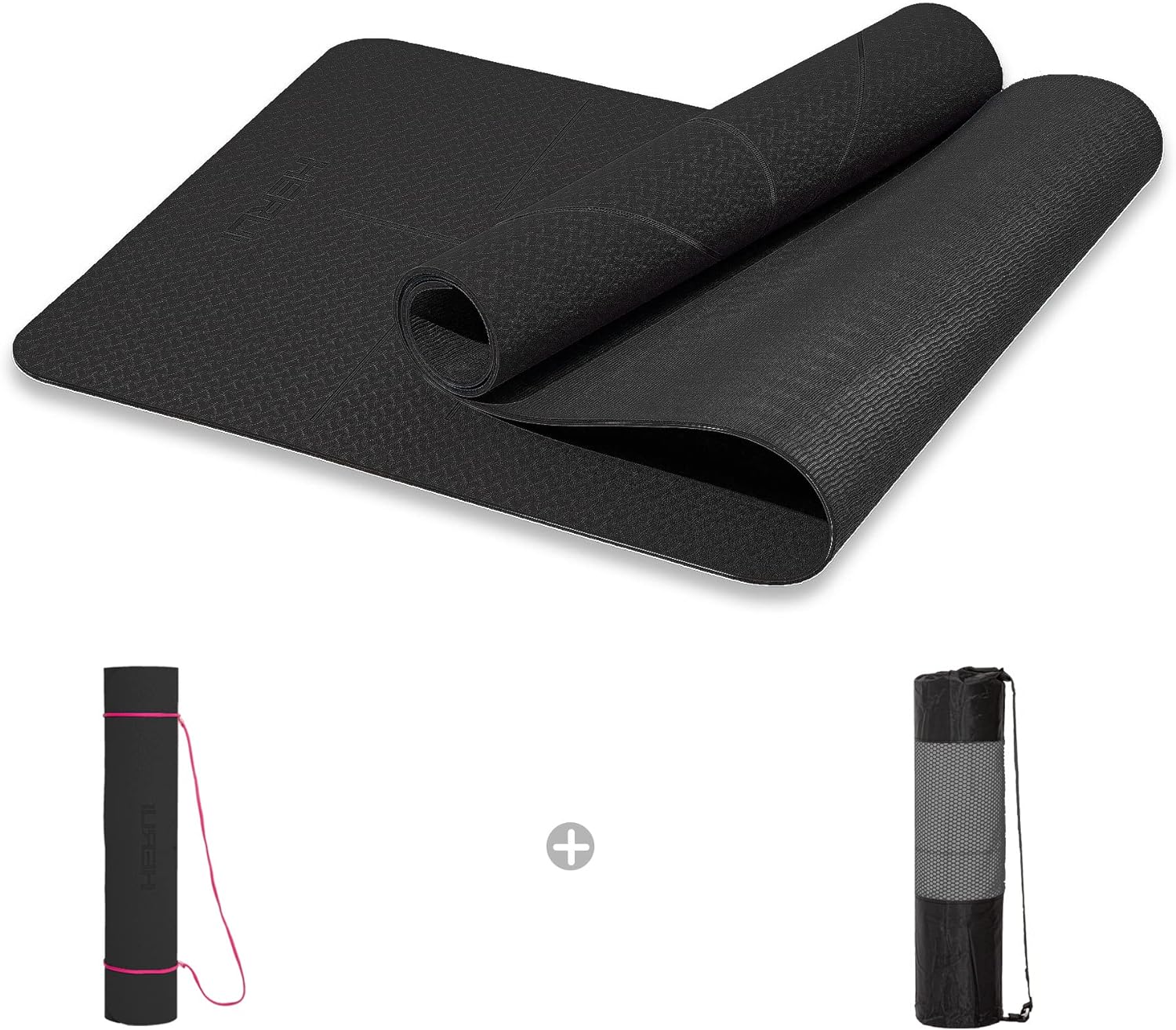 Anti slip exercise fashion mat