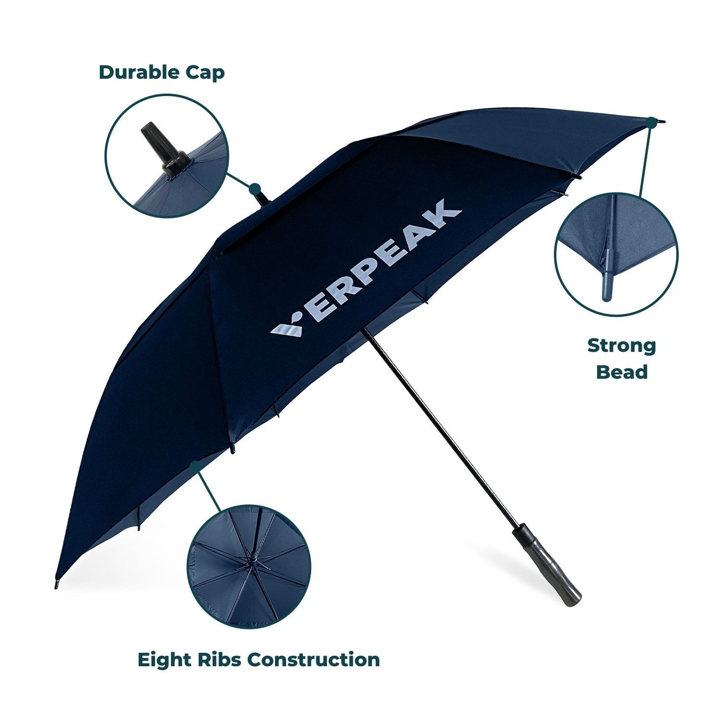 Verpeak Golf Umbrella Blue 62"