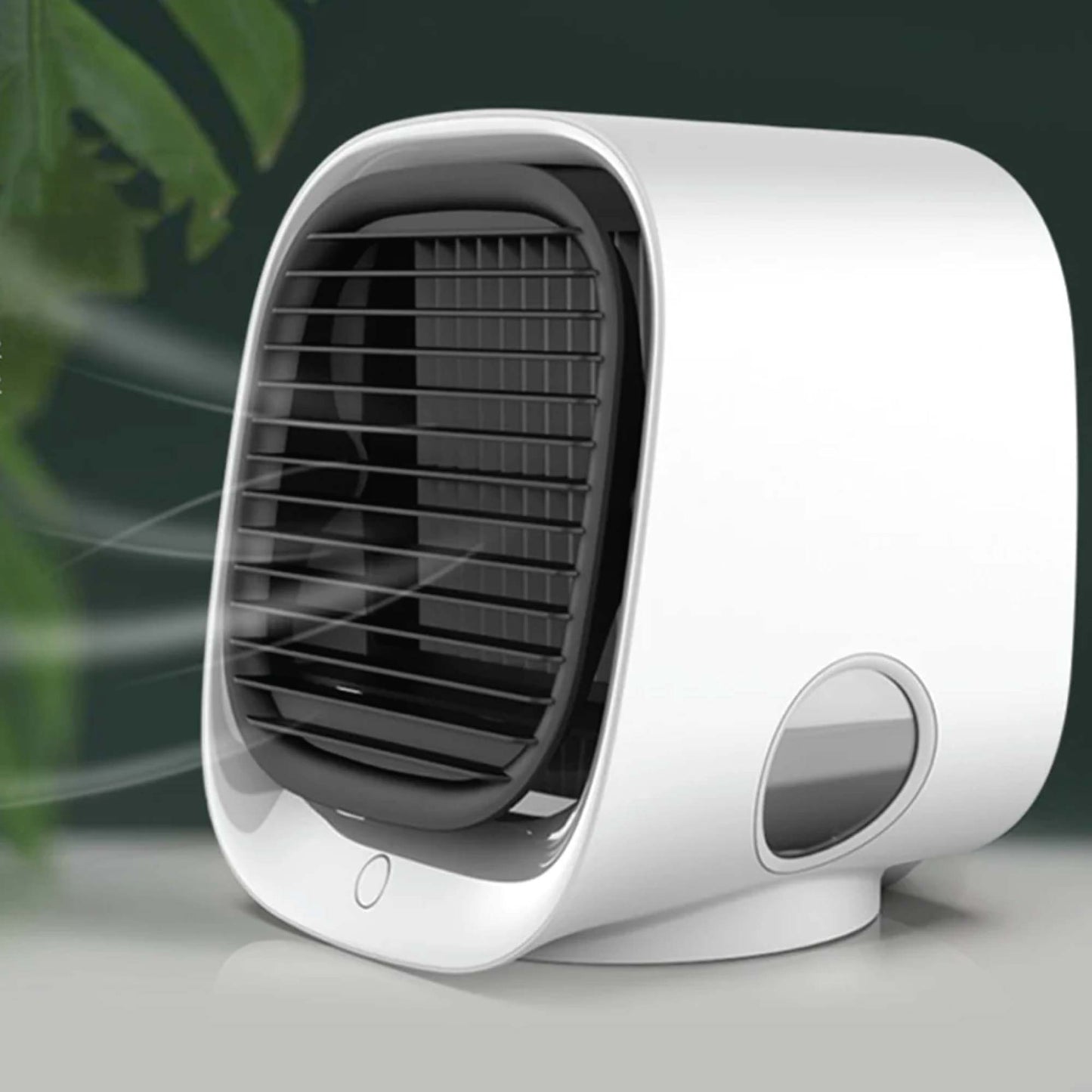 USB Mini Air Purifier - Portable Desktop Air Conditioner Cooling Fan With Water