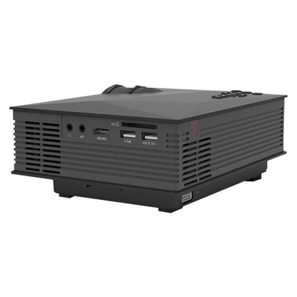 Uc68 80 Ansi Lumens 800X400 Home Theater Multimedia Hd 1080P Led Projector Supports Usb/Sd/Hdmi/Vga/Ir