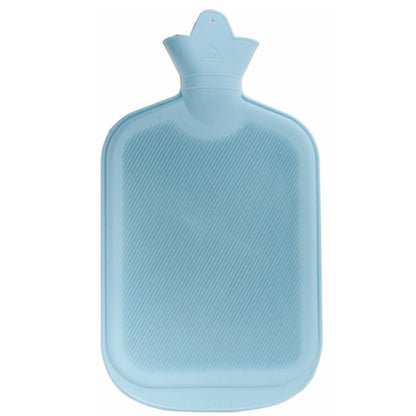 2L HOT WATER BOTTLE Winter Warm Natural Rubber Bag