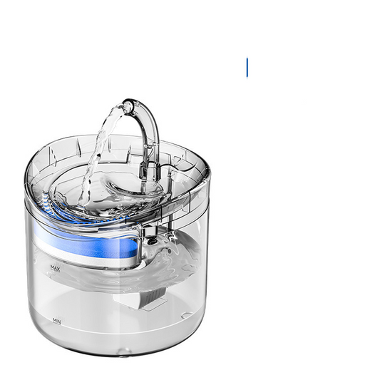 Transparent pet charging water dispenser [without adapter] 165 * 165 * 172mm