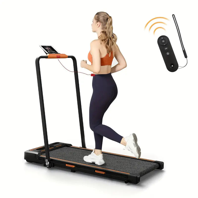 AIRHOT 2in1 Walking Pad Treadmill, 2.5HP Motor Walking Pad with LED Display and Remote Control, Running Machine for Home Office Use