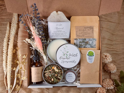 Sympathy Gift Box, ORGANIC, VEGAN, NATURAL, Non Toxic, Chemical Free, Cruelty Free