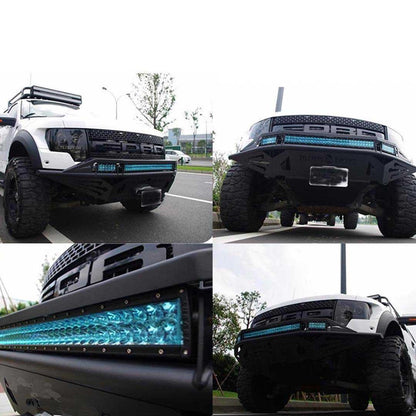 31inch 198W Cree Led Light Bar Spot Flood Light 4x4 Offroad Work Ute Atv 12v 24v - Gifts-Australia