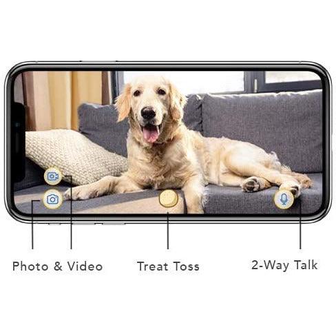 Full HD Wifi Pet Camera,Designed for Dogs - Gifts-Australia