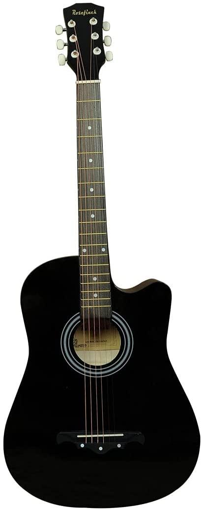 Black colour deals guitar price