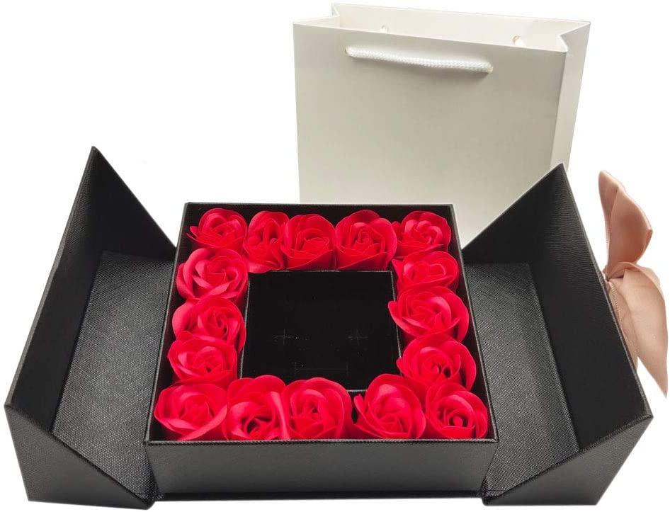 Eternal Real Rose Gift Box with Heart Design Necklace 100 Languages Lo –  Gifts Hub Australia