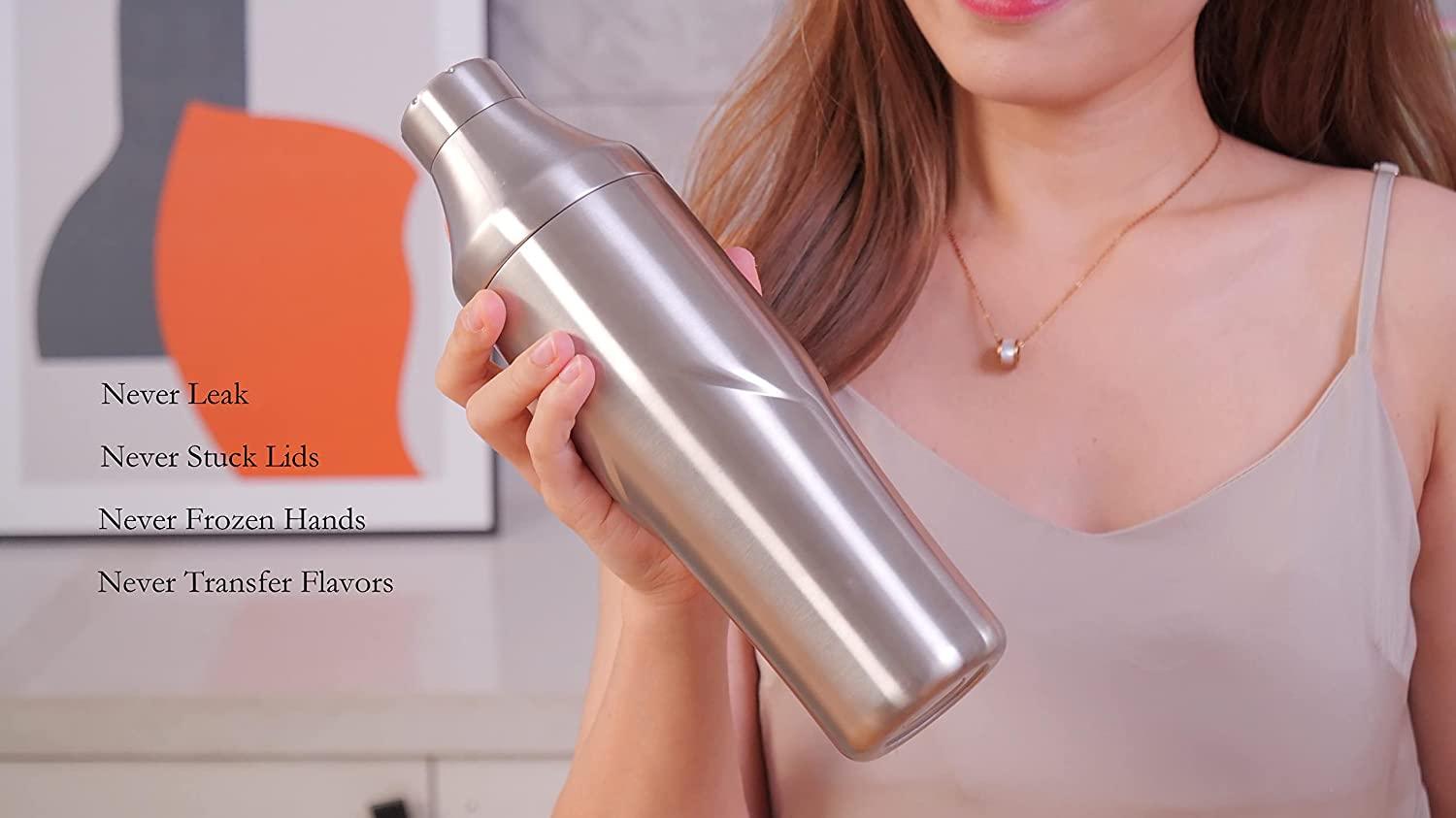 24Oz Vacuum Insulated Hybrid Cocktail Shaker - Premium 18/8