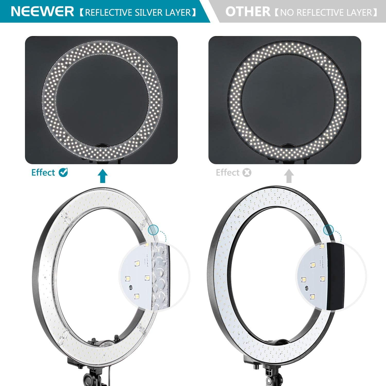 Neewer 20-inch LED Ring Light Kit for Makeup and  Videos