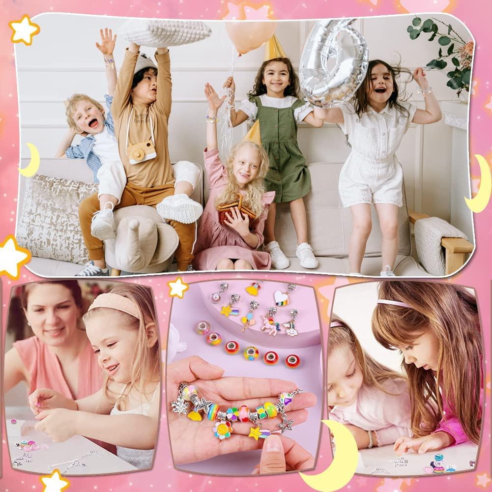 Charm Bracelet Making Kit for Girls, Unicorn/Mermaid Crafts Gifts Set, –  Gifts Hub Australia