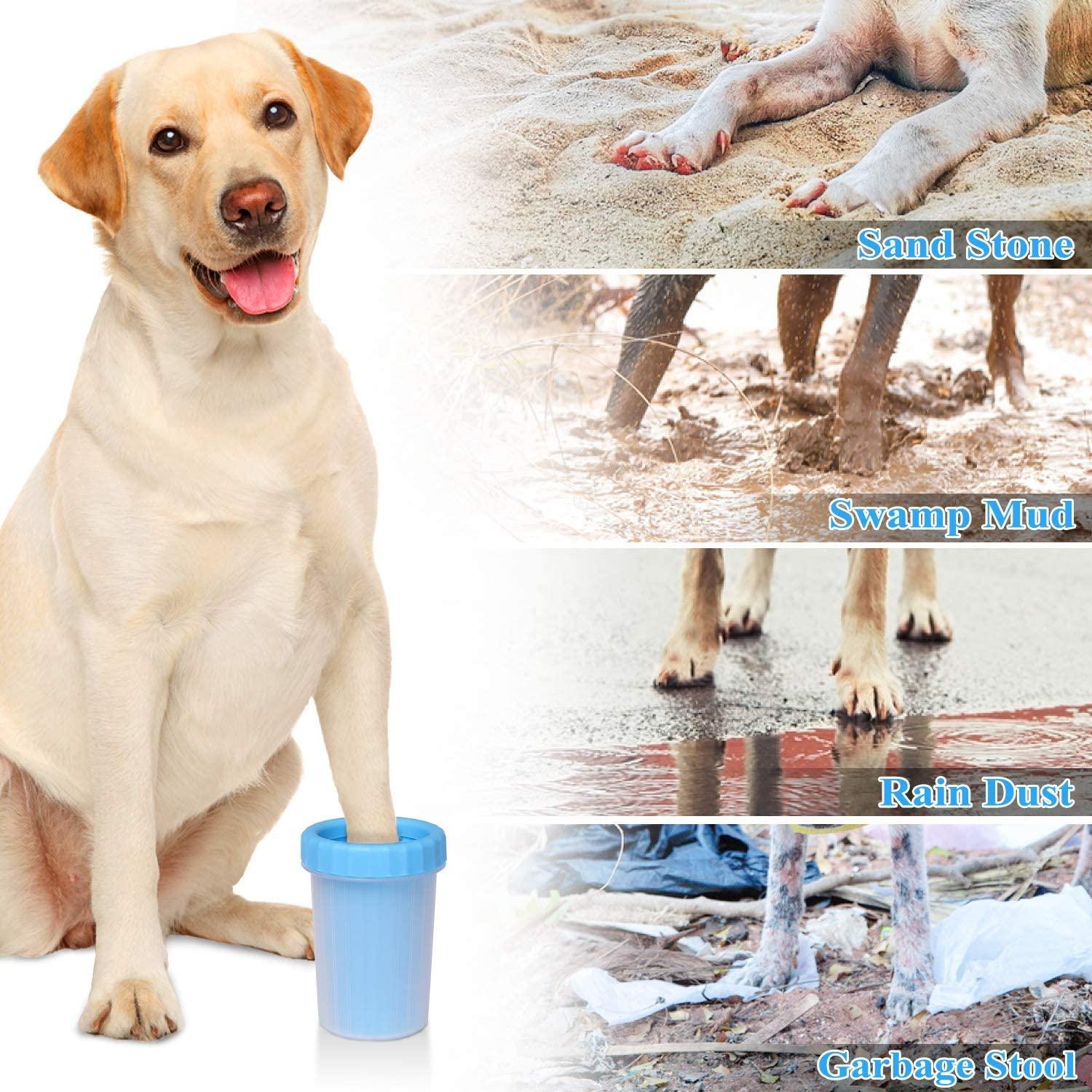 Dog Paw Washer Cup, Pet Gifts For Dogs Owners - Gifts-Australia