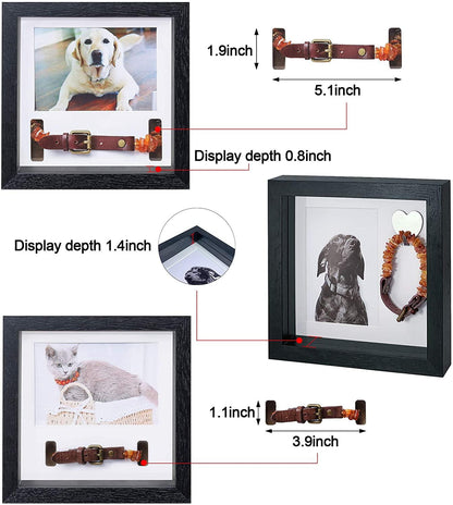 Dog Memorial Sentiment Frame,Pet Collar Frame Remembrance Sympathy Dog - Gifts-Australia