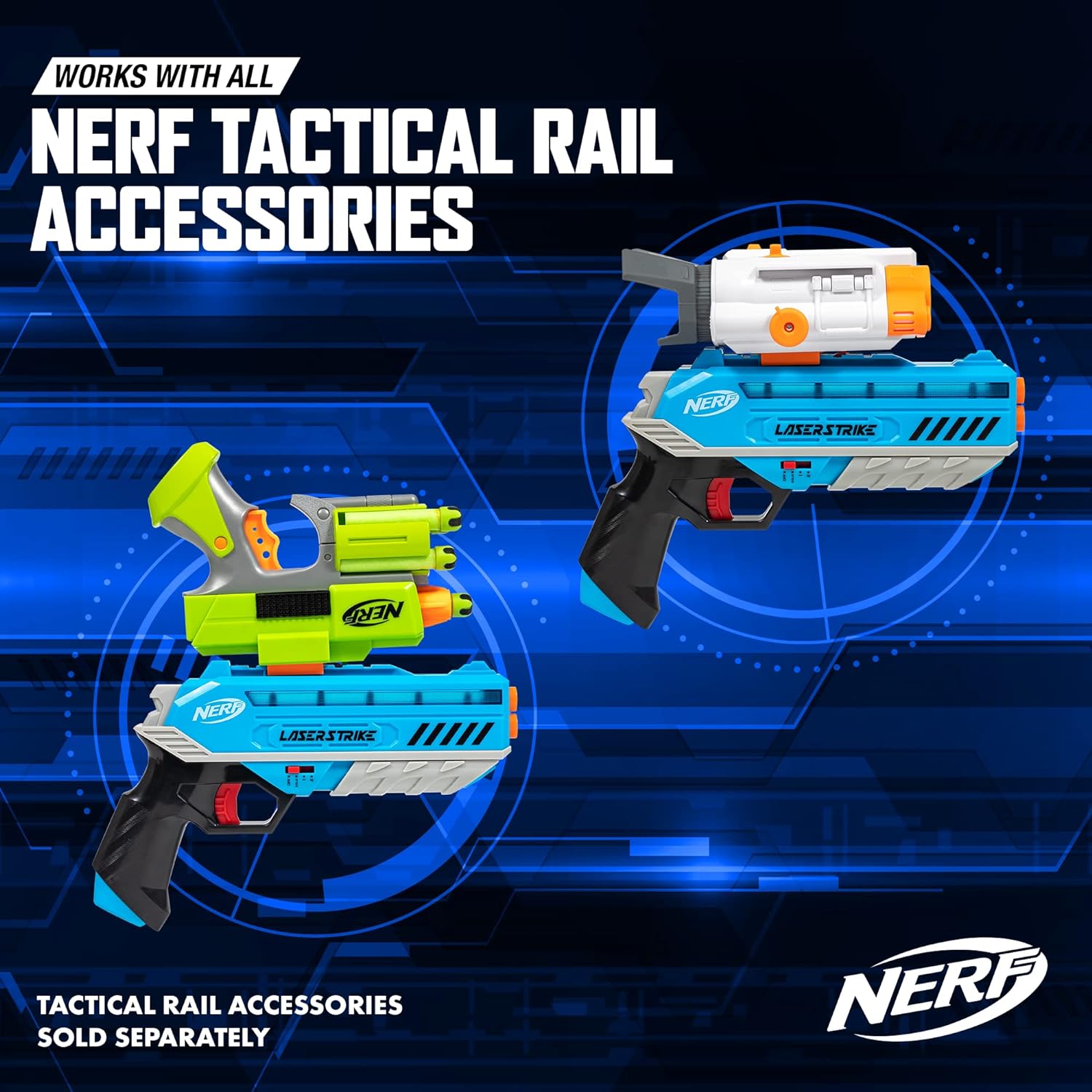 Nerf lazer tag 4 2024 pack